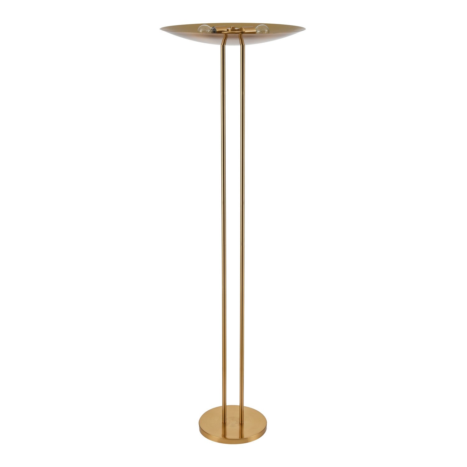 ELK Home - H0019-11543 - Two Light Floor Lamp - Marston - Aged Brass