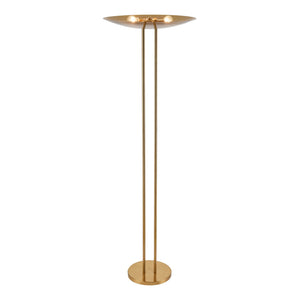 ELK Home - H0019-11543 - Two Light Floor Lamp - Marston - Aged Brass