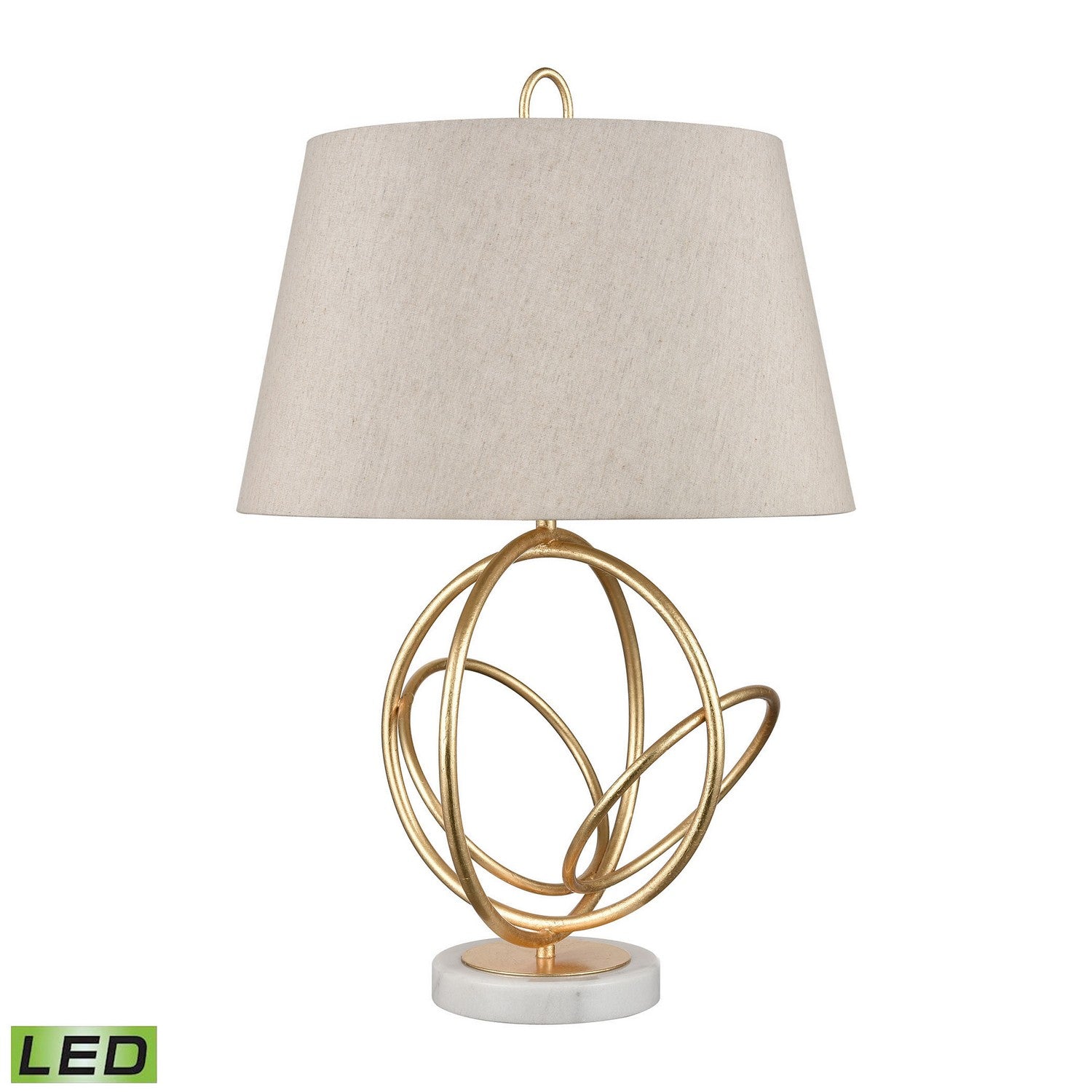 ELK Home - H0019-7986-LED - LED Table Lamp - Morely - Gold Leaf