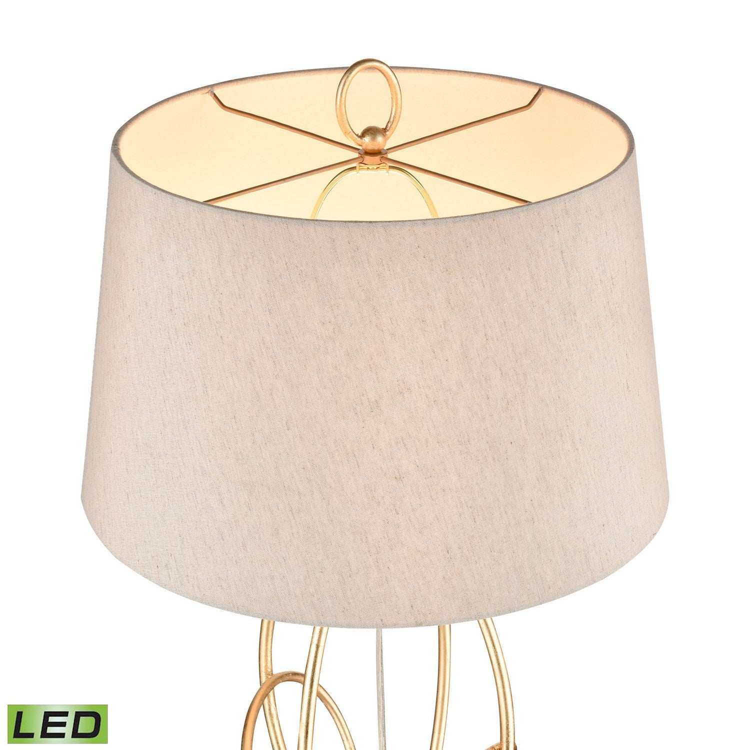 ELK Home - H0019-7988-LED - LED Floor Lamp - Morely - Gold Leaf