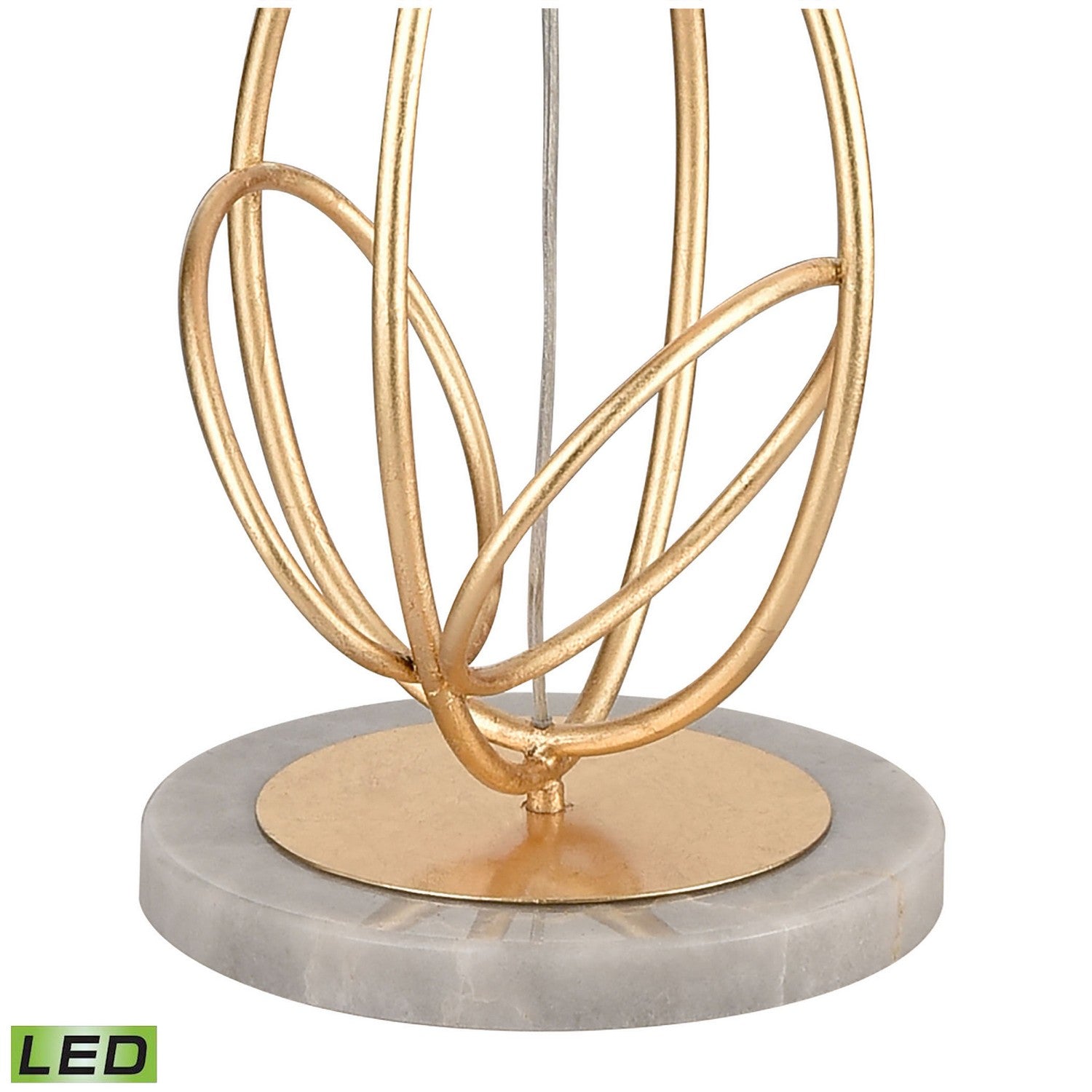 ELK Home - H0019-7988-LED - LED Floor Lamp - Morely - Gold Leaf