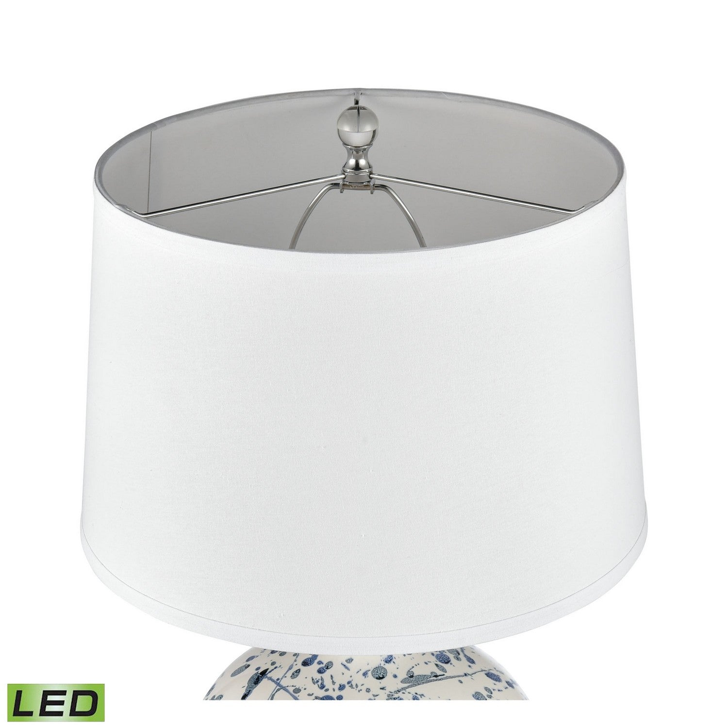 ELK Home - H0019-8030-LED - LED Table Lamp - Rueben Crescent - White