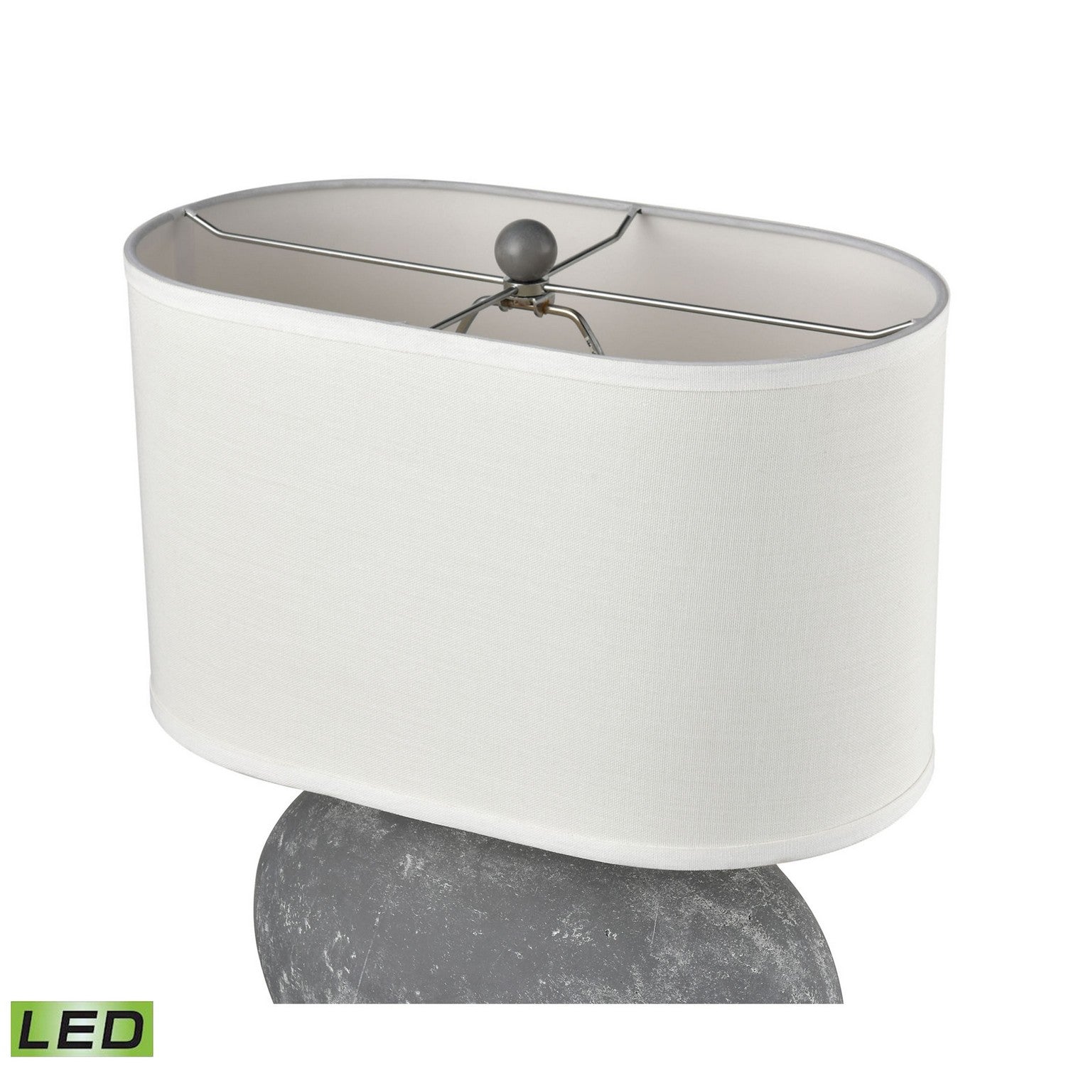 ELK Home - H0019-8053-LED - LED Table Lamp - Elin - Concrete