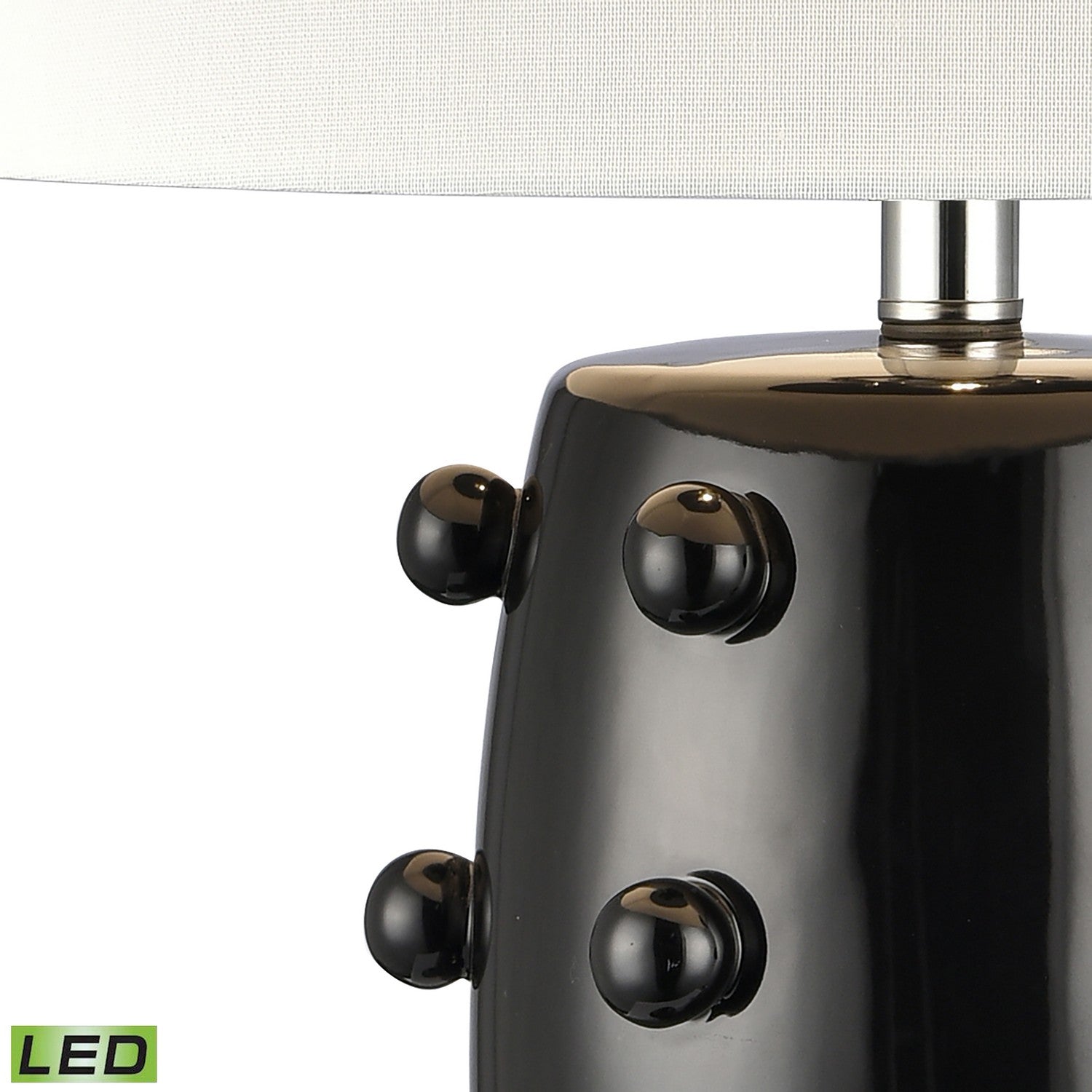 ELK Home - H0019-9500-LED - LED Table Lamp - Torny - Black Glazed