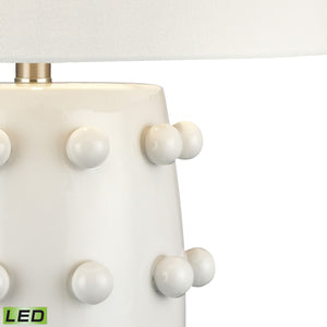 ELK Home - H0019-9501-LED - LED Table Lamp - Torny - White Glazed