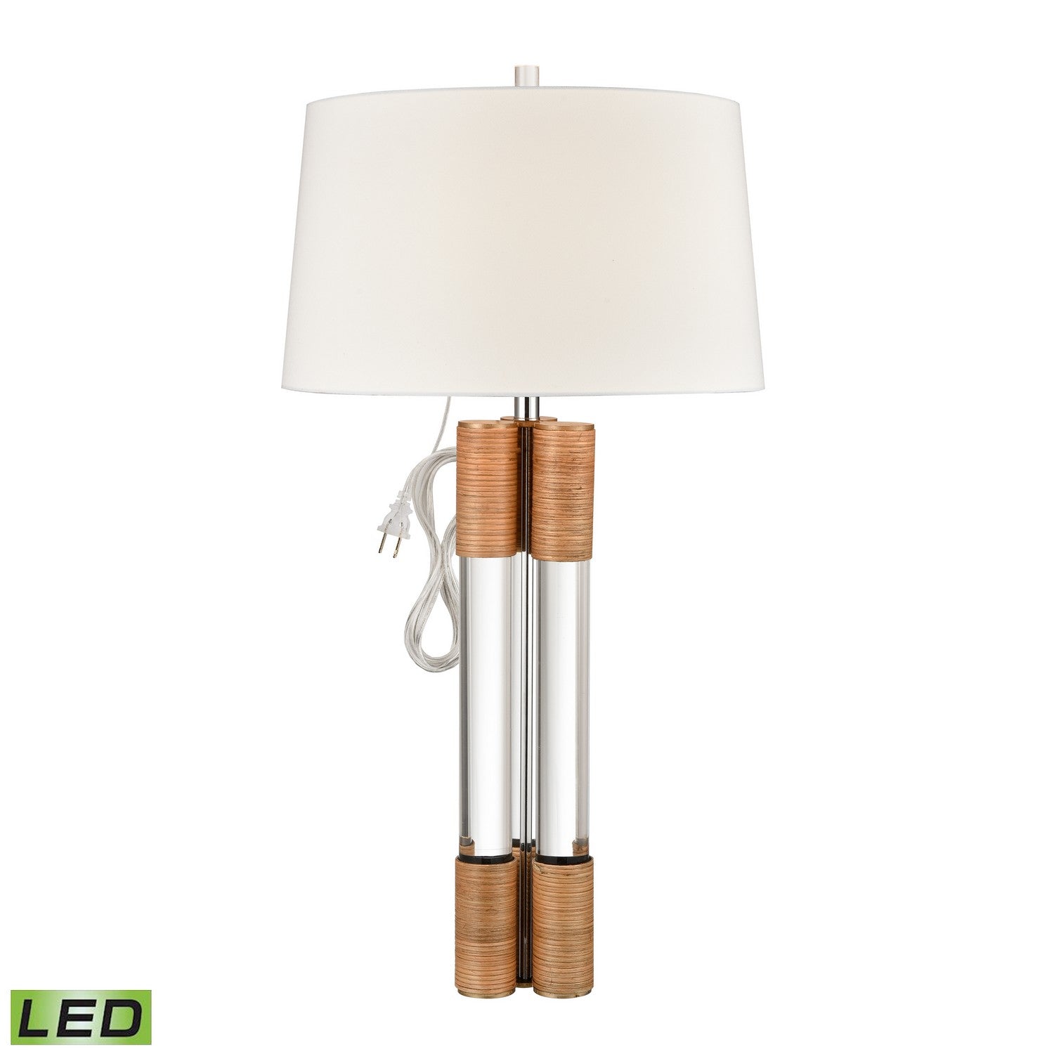 ELK Home - H0019-9515-LED - LED Table Lamp - Island Gate - Clear