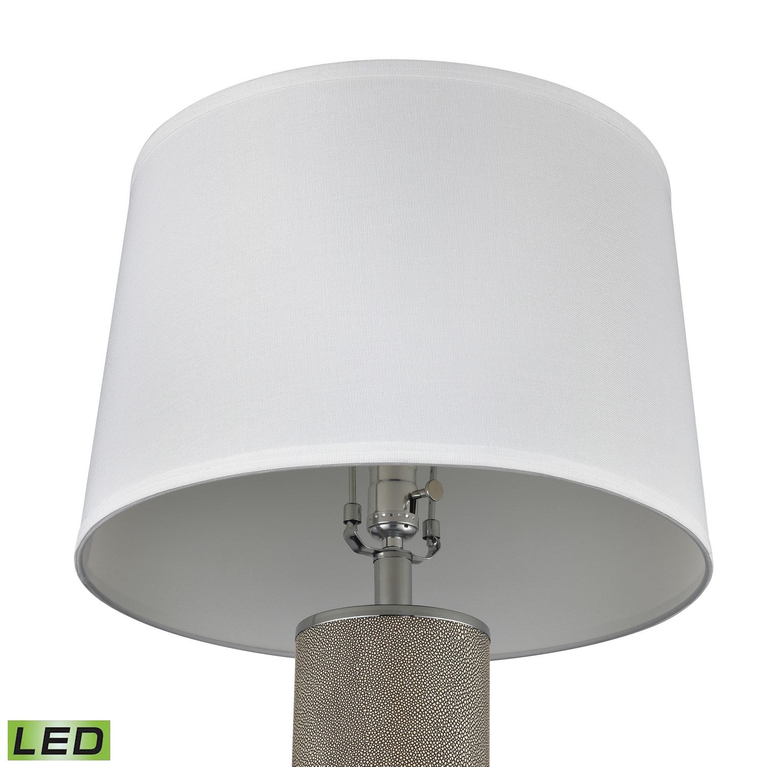 ELK Home - H0019-9521-LED - LED Table Lamp - Around the Grain - Light Gray