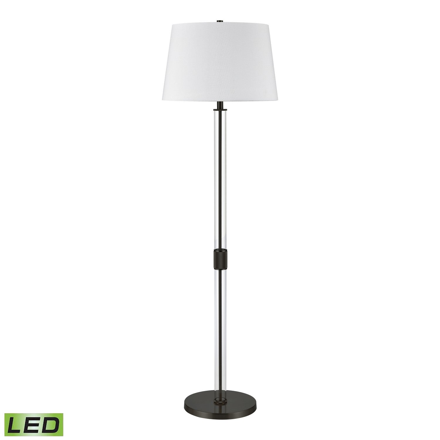 ELK Home - H0019-9569B-LED - LED Floor Lamp - Roseden Court - Clear