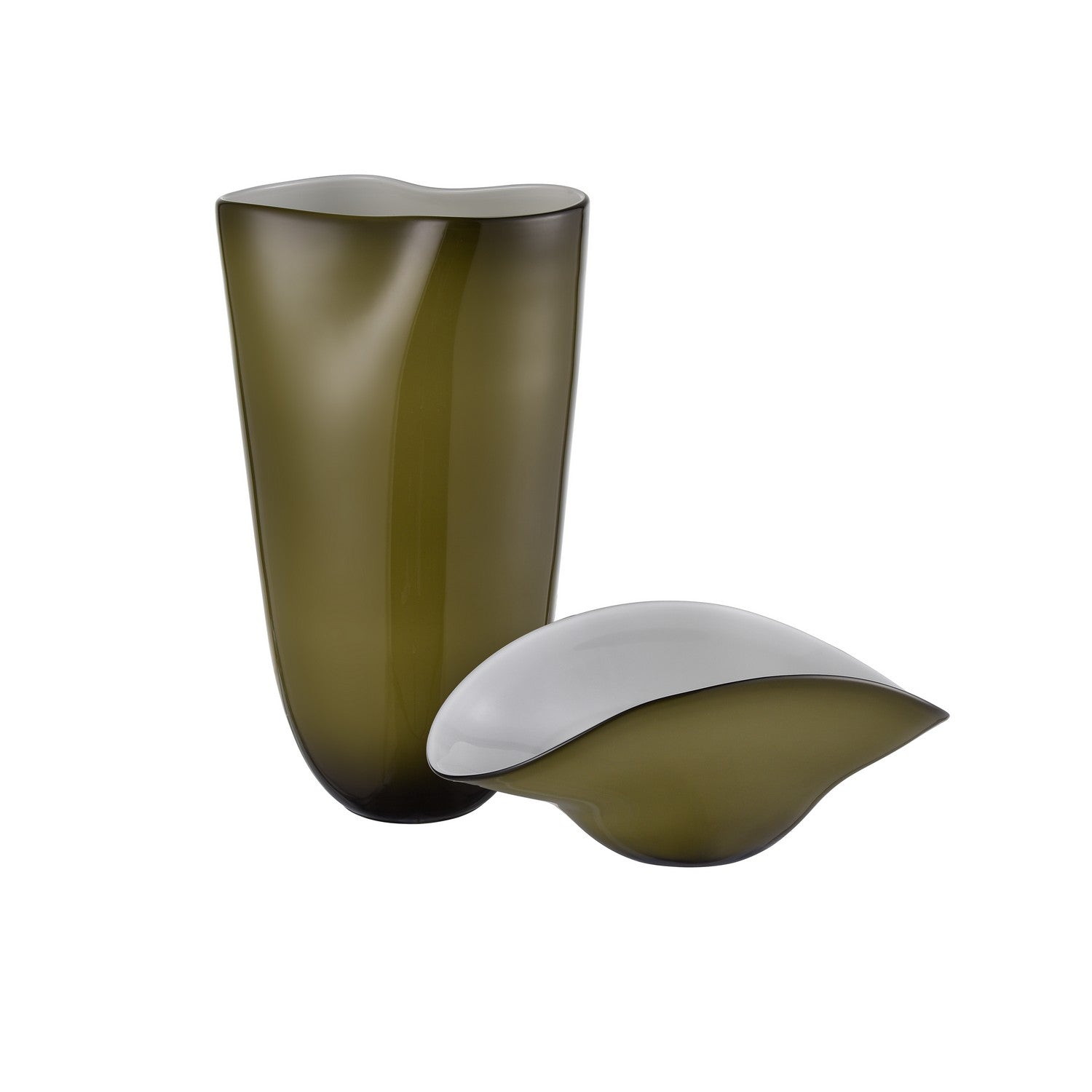 ELK Home - H0047-10981 - Vase - Braund - Olive