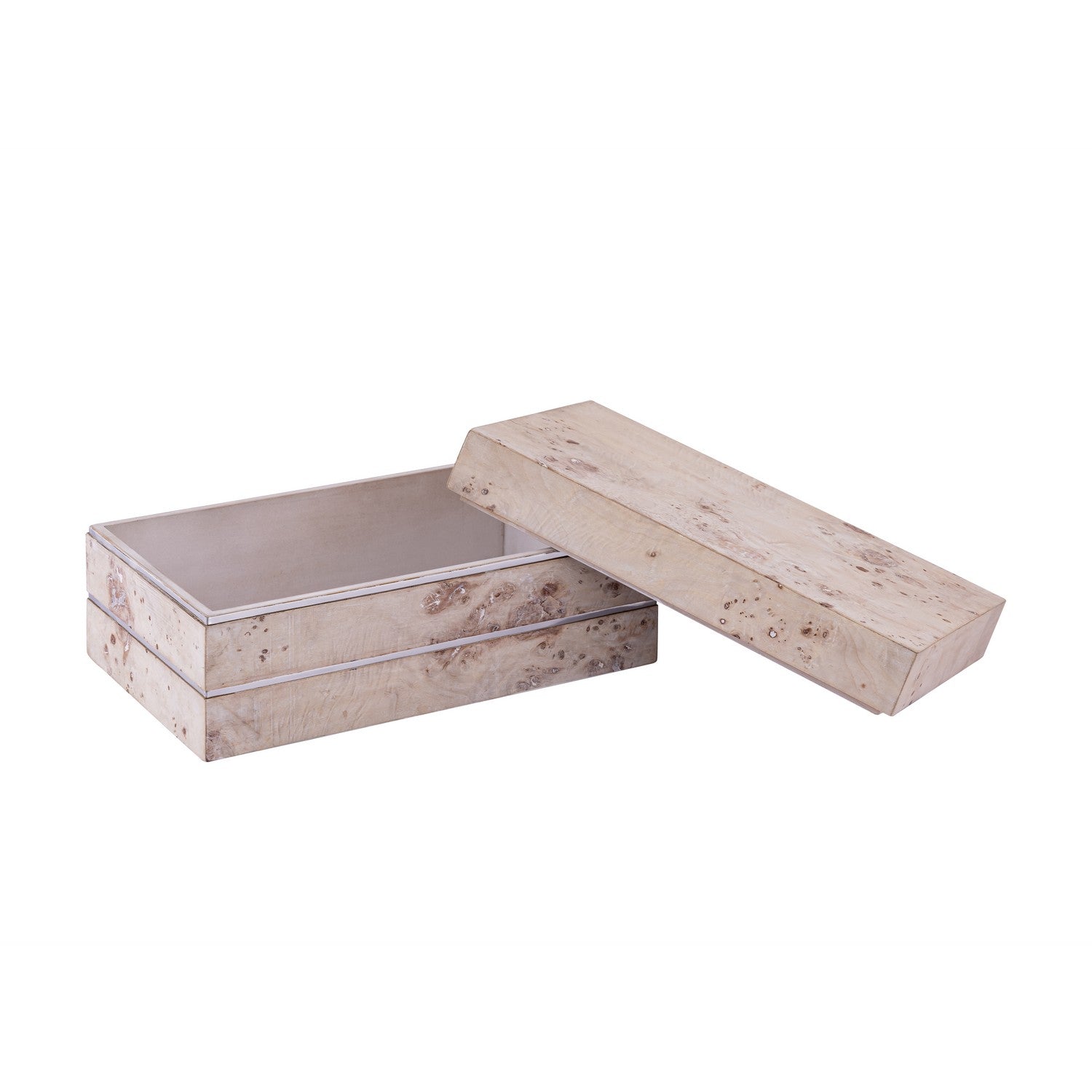 ELK Home - H0897-11945 - Box - Salem - White Burl Wood