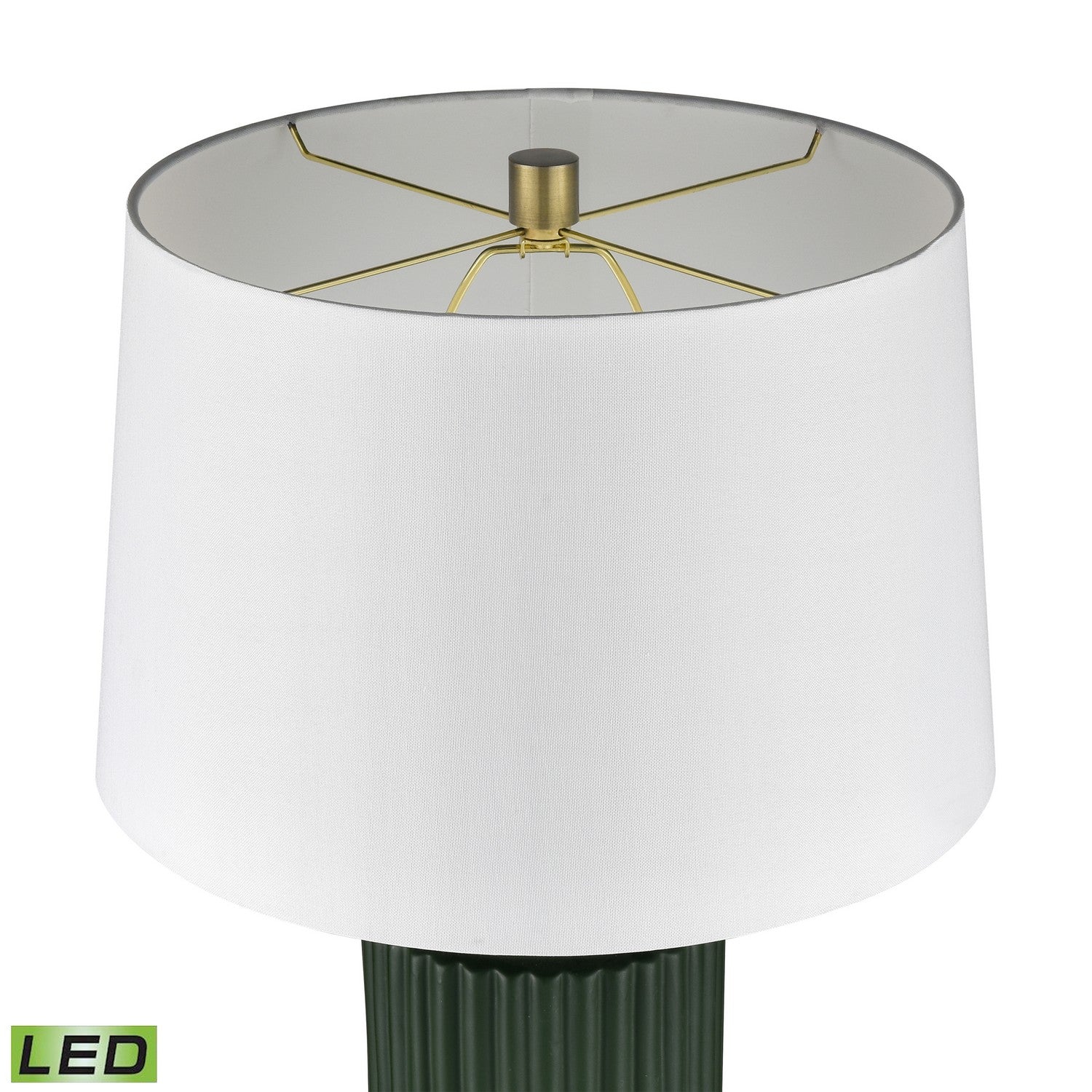 ELK Home - S0019-10295-LED - LED Table Lamp - Knox - Dark Green Glazed