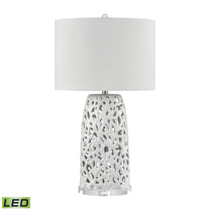 ELK Home - S0019-10308-LED - LED Table Lamp - Bowen - Pearlescent White Glazed