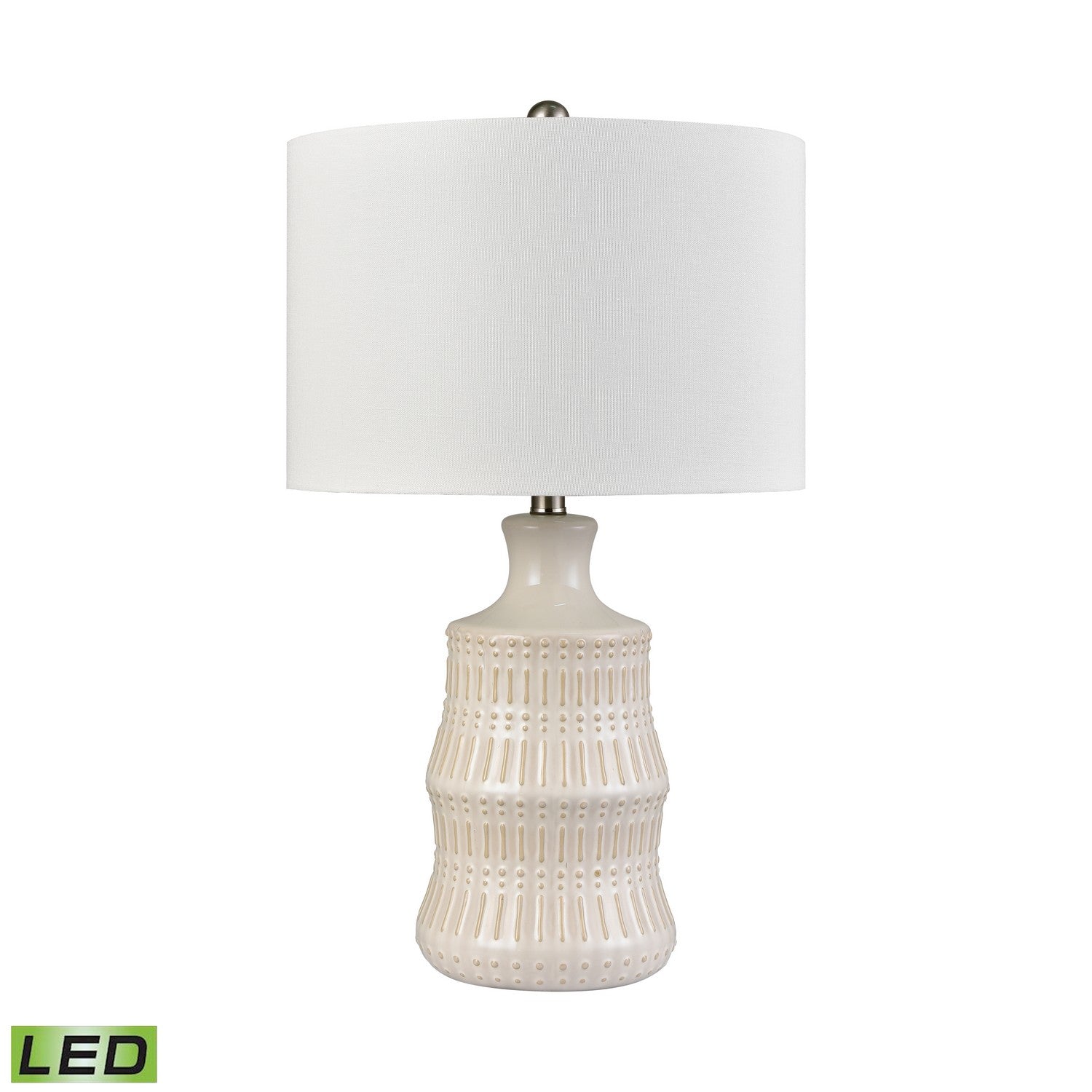 ELK Home - S0019-11075-LED - LED Table Lamp - Dorin - White Glazed