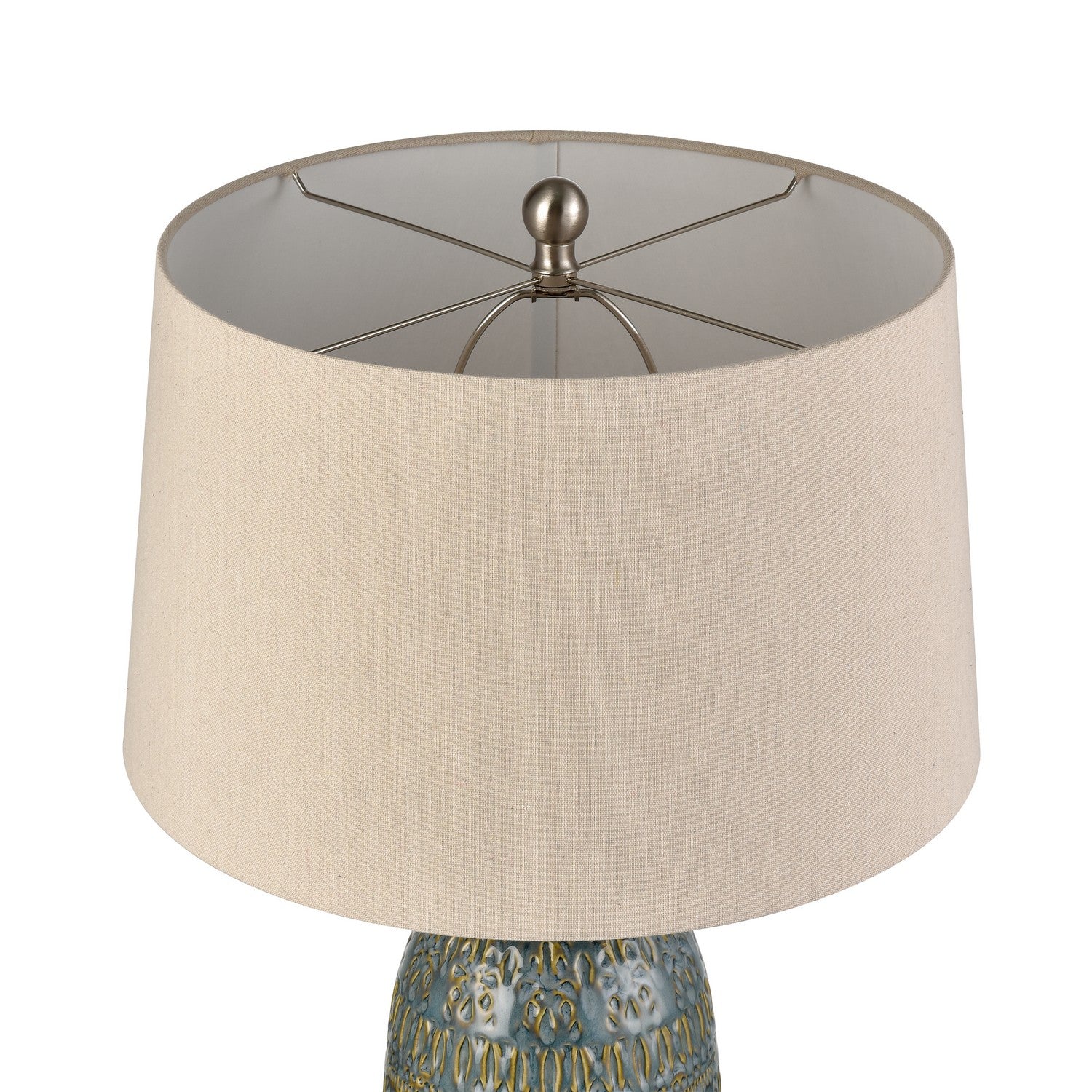 ELK Home - S0019-11143 - One Light Table Lamp - Burnie - Blue Glazed