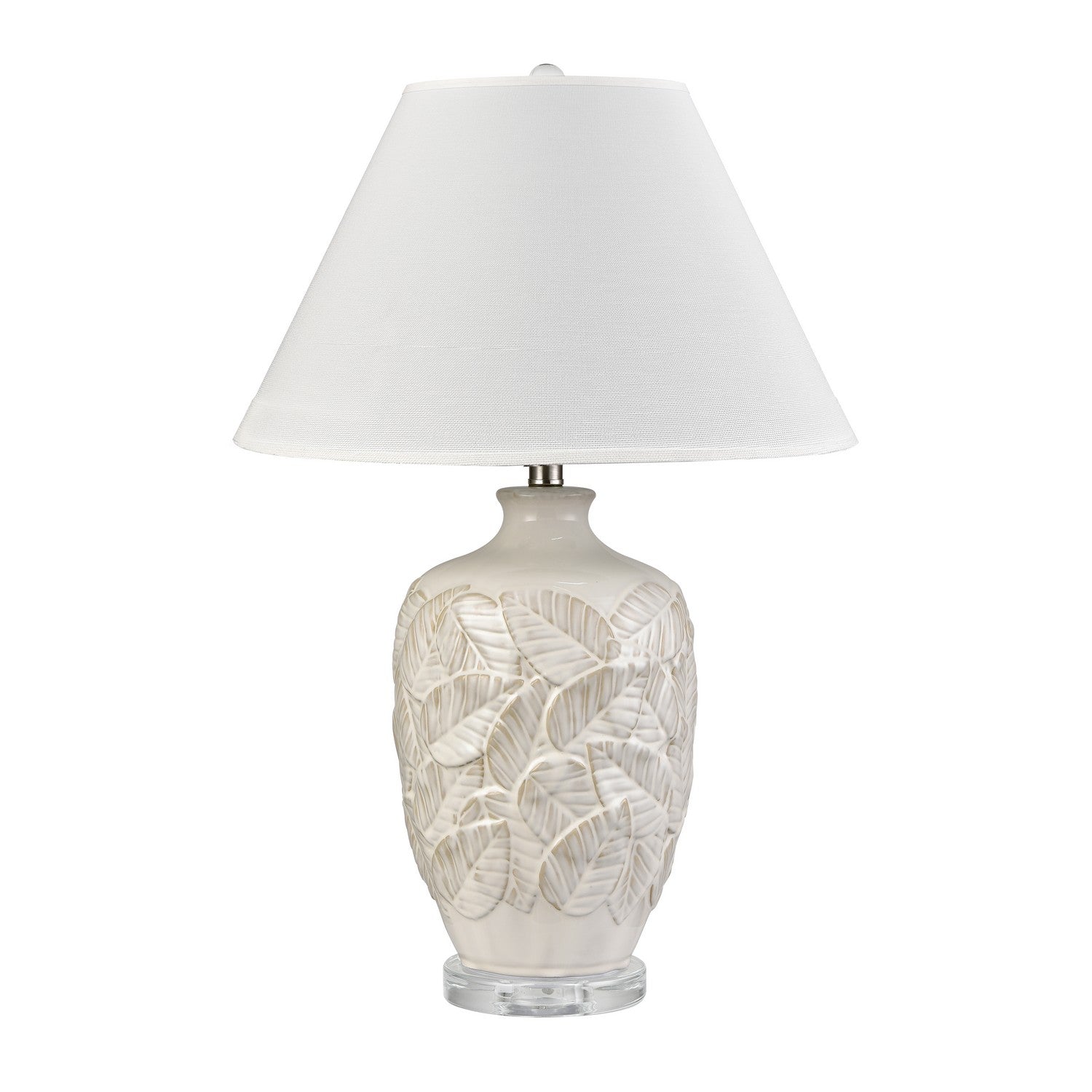 ELK Home - S0019-11147 - One Light Table Lamp - Goodell - White Glazed