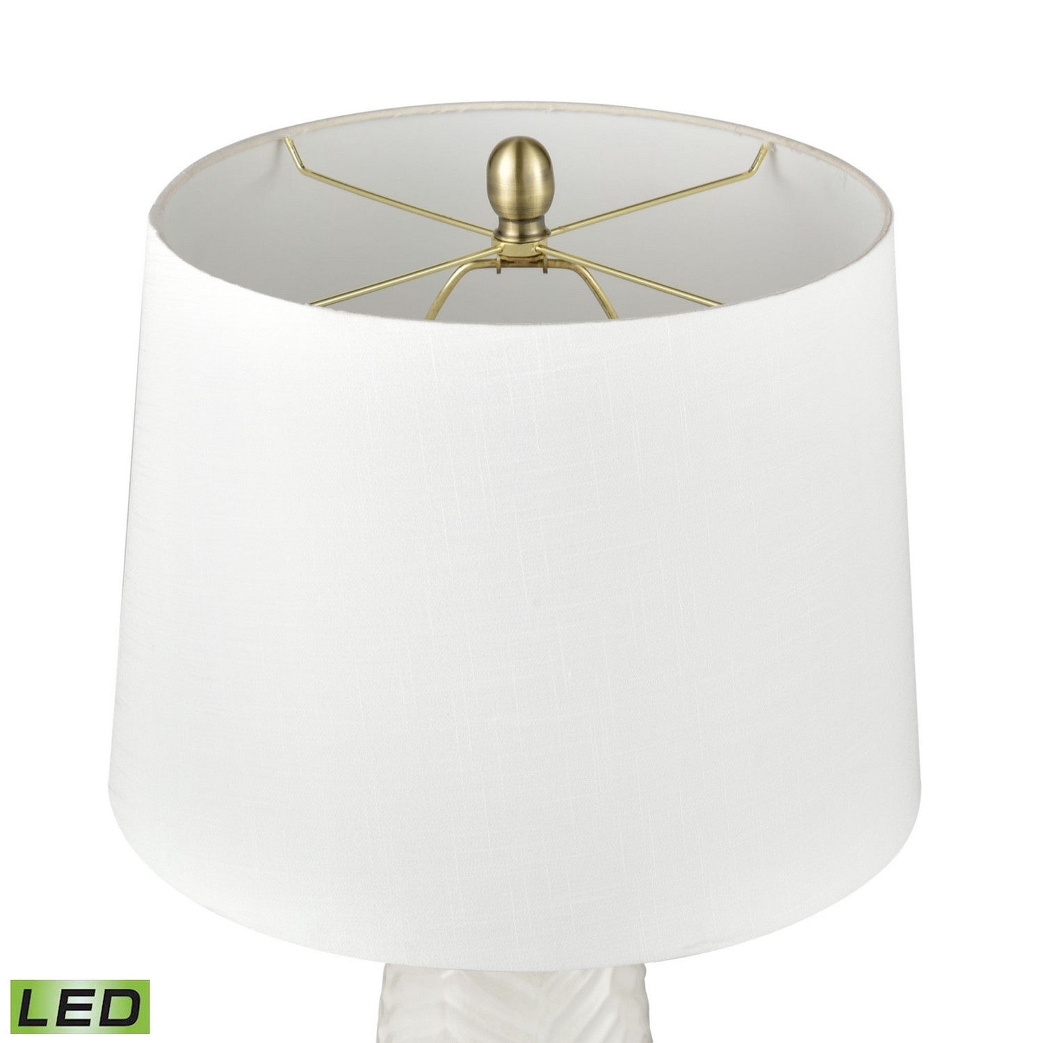 ELK Home - S0019-8034-LED - LED Table Lamp - Bynum - White