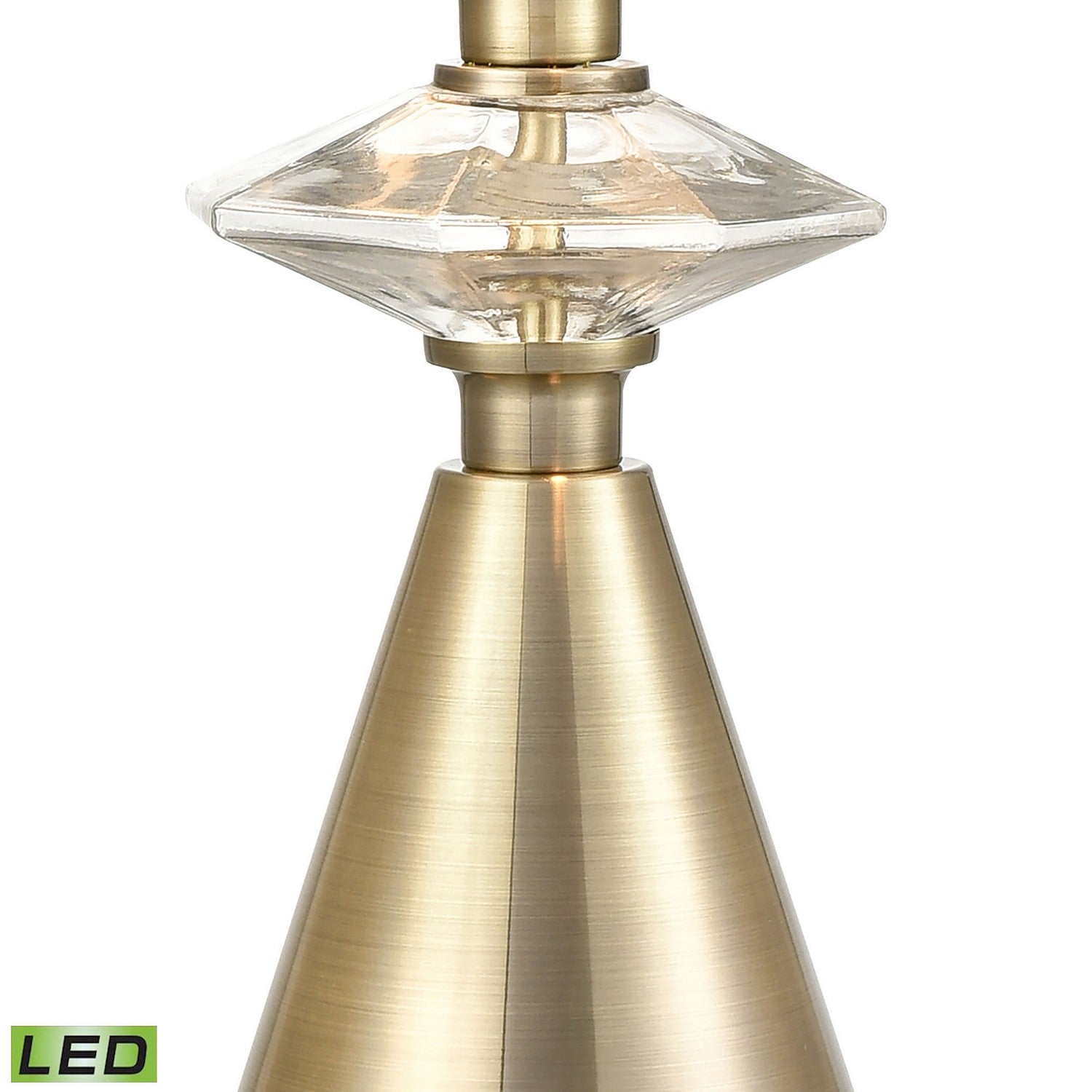 ELK Home - S0019-8042-LED - LED Table Lamp - Annetta - Antique Brass