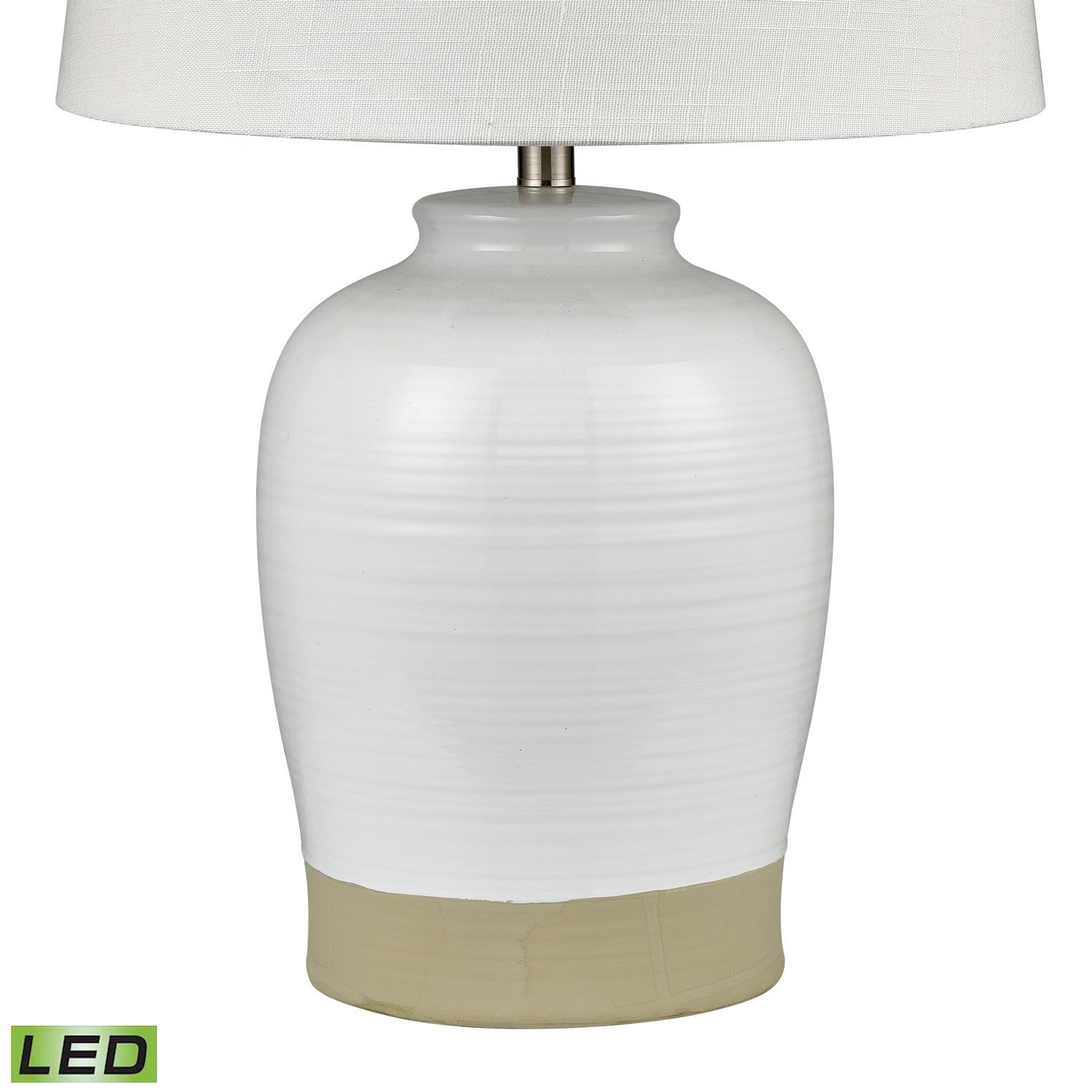 ELK Home - S0019-9468-LED - LED Table Lamp - Peli - White