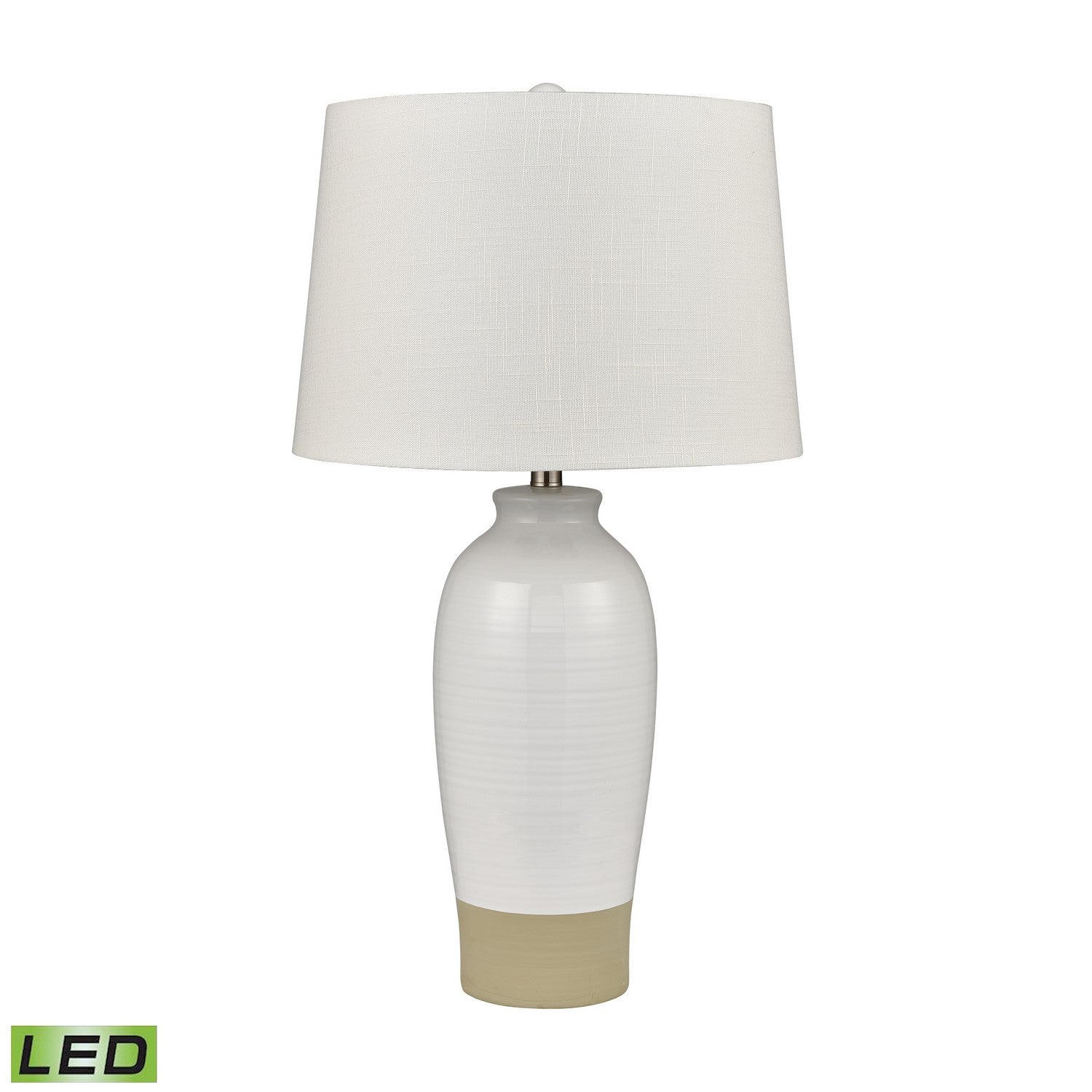 ELK Home - S0019-9469-LED - LED Table Lamp - Peli - White