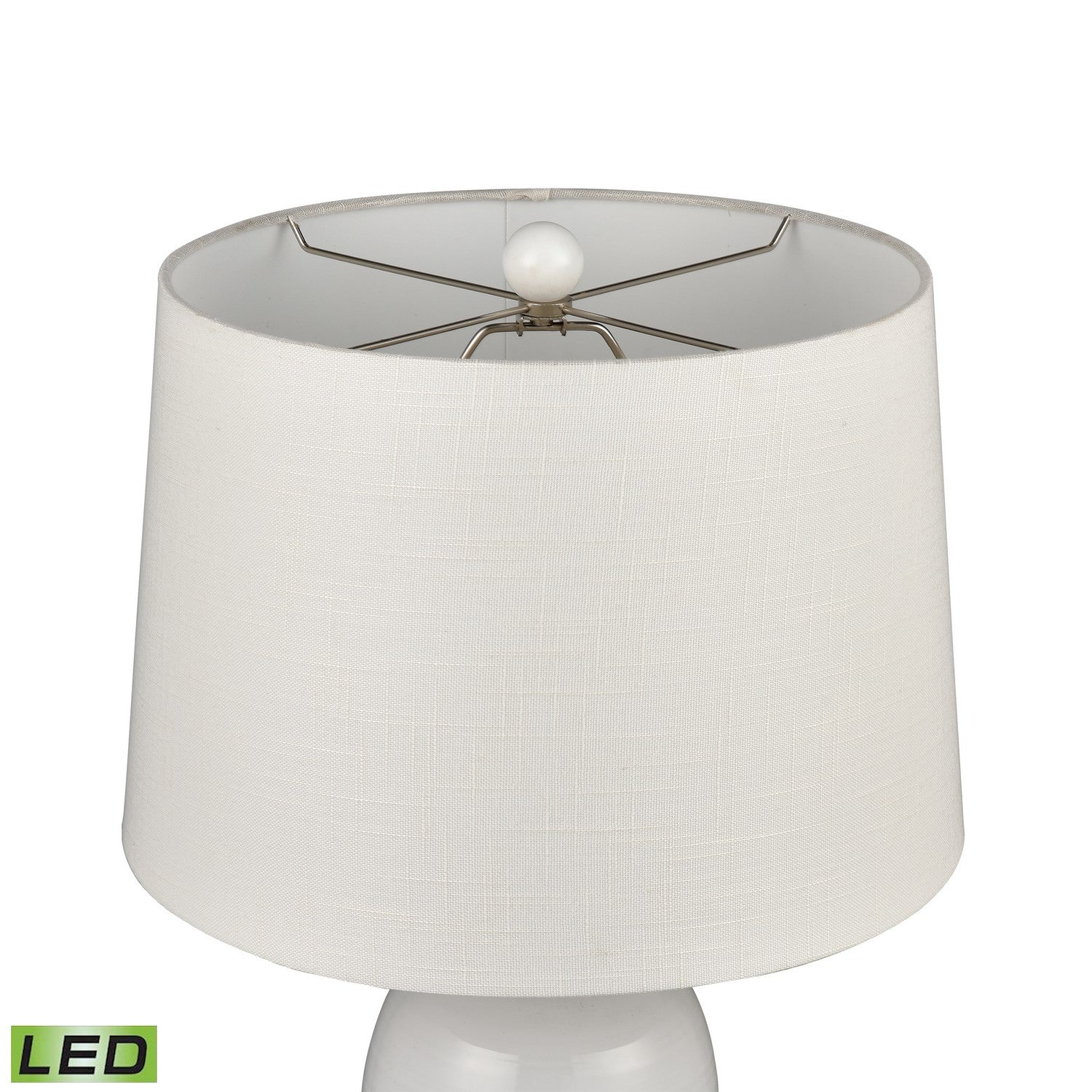 ELK Home - S0019-9469-LED - LED Table Lamp - Peli - White