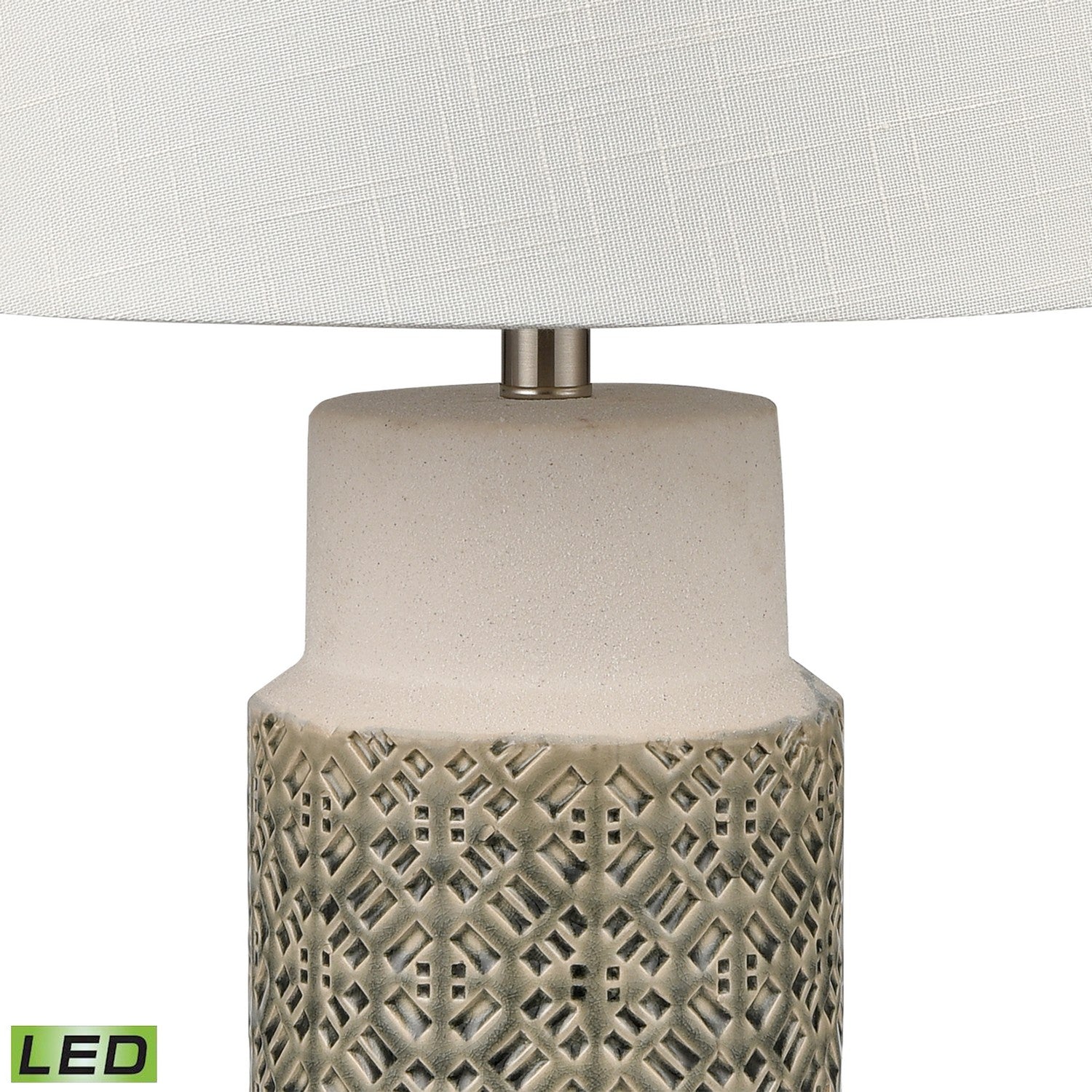 ELK Home - S0019-9471-LED - LED Table Lamp - Tula - Gray Glazed