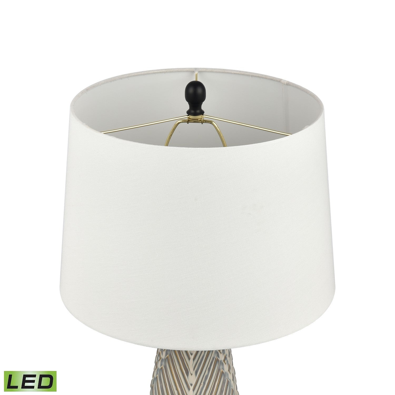 ELK Home - S0019-9491-LED - LED Table Lamp - Whitland - Gray Glazed