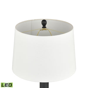 ELK Home - S0019-9495-LED - LED Table Lamp - Sanderson - Matte Black Glazed