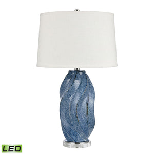 ELK Home - S0019-9538-LED - LED Table Lamp - Blue Swell - Blue