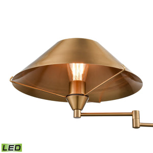 ELK Home - S0019-9604-LED - LED Floor Lamp - Arcadia - Aged Brass