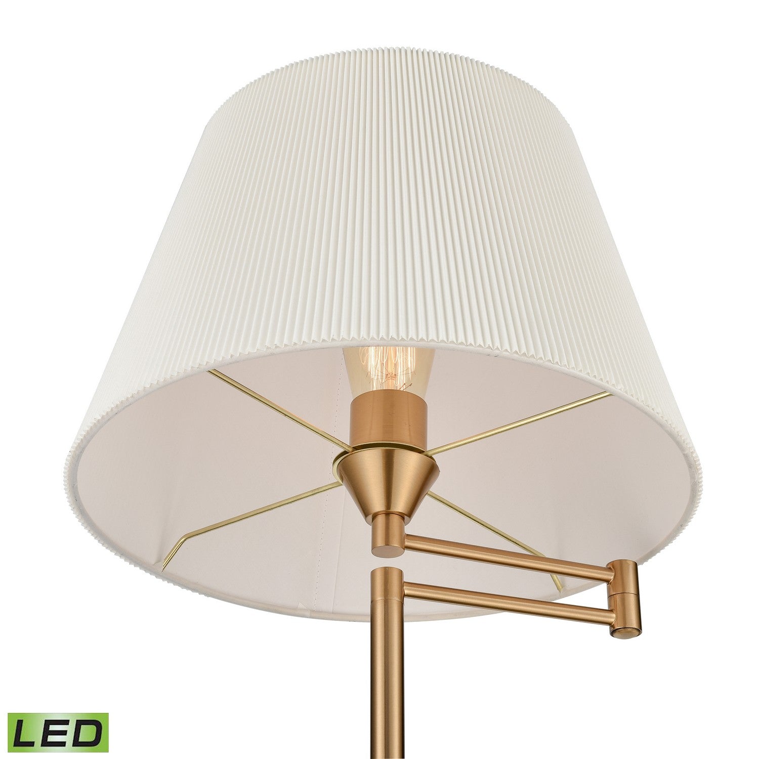 ELK Home - S0019-9606-LED - LED Floor Lamp - Scope - Aged Brass