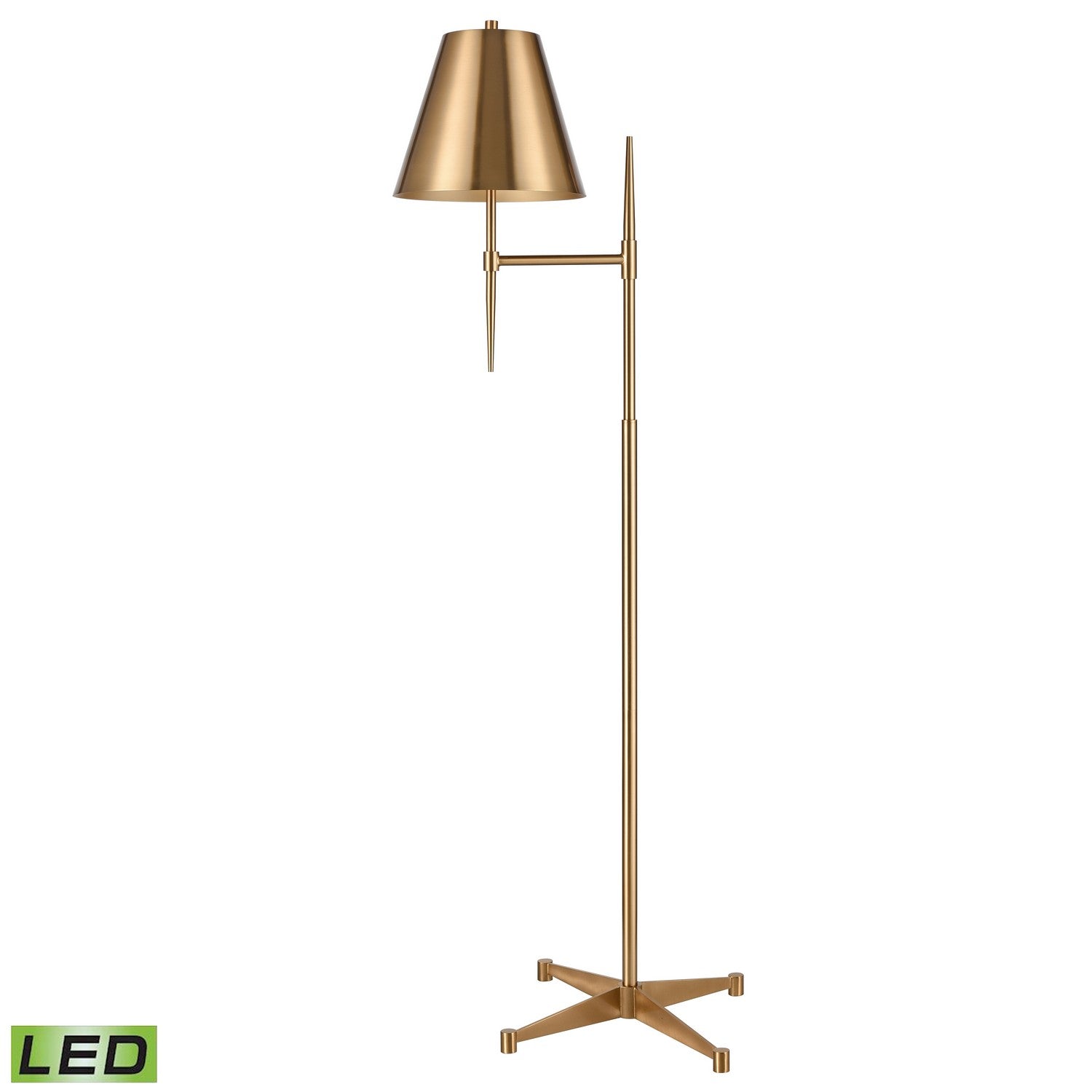 ELK Home - S0019-9607-LED - LED Floor Lamp - Otus - Aged Brass