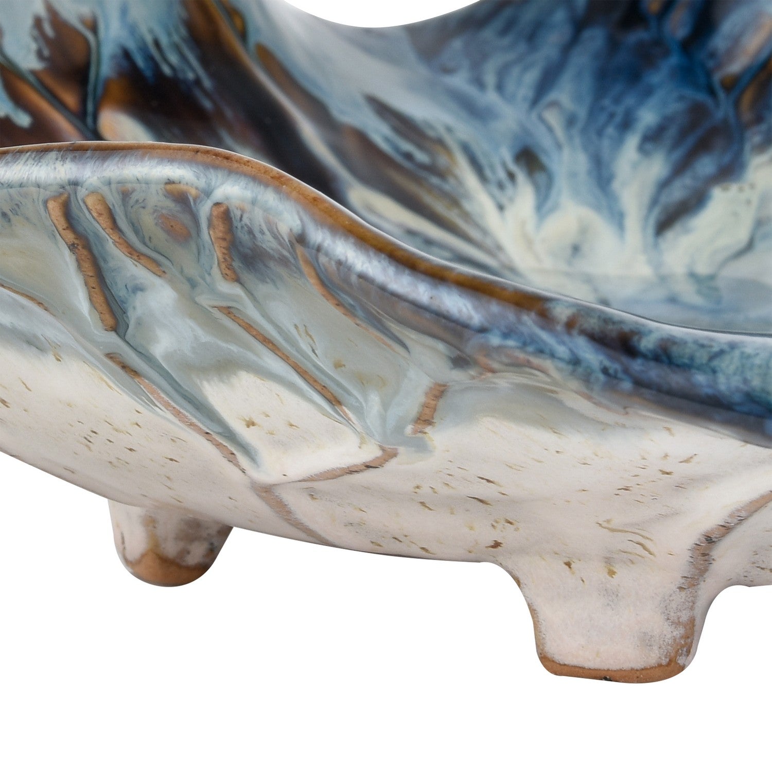 ELK Home - S0037-11349 - Charger - Mulry - Prussian Blue Glazed