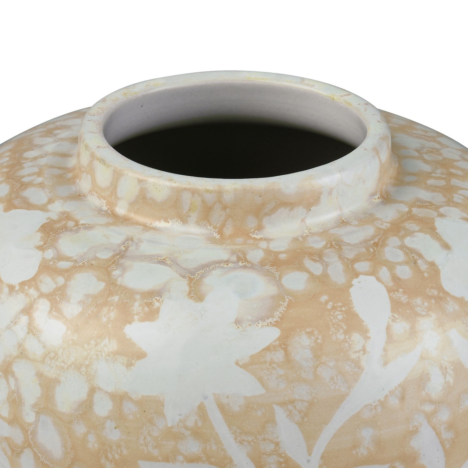 ELK Home - S0037-11351/S2 - Jar - Set of 2 - Yvonne - Cream Glazed