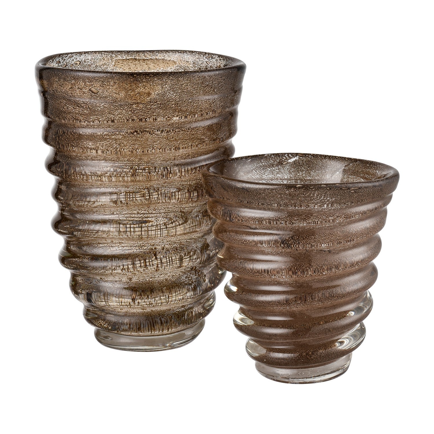 ELK Home - S0047-11324 - Vase - Metcalf - Bubbled Brown