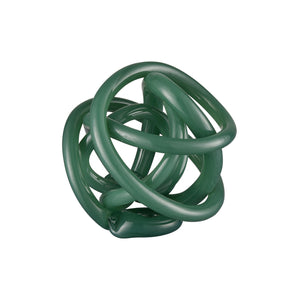 ELK Home - S0047-11329 - Orb - Lee Knot - Forest Green