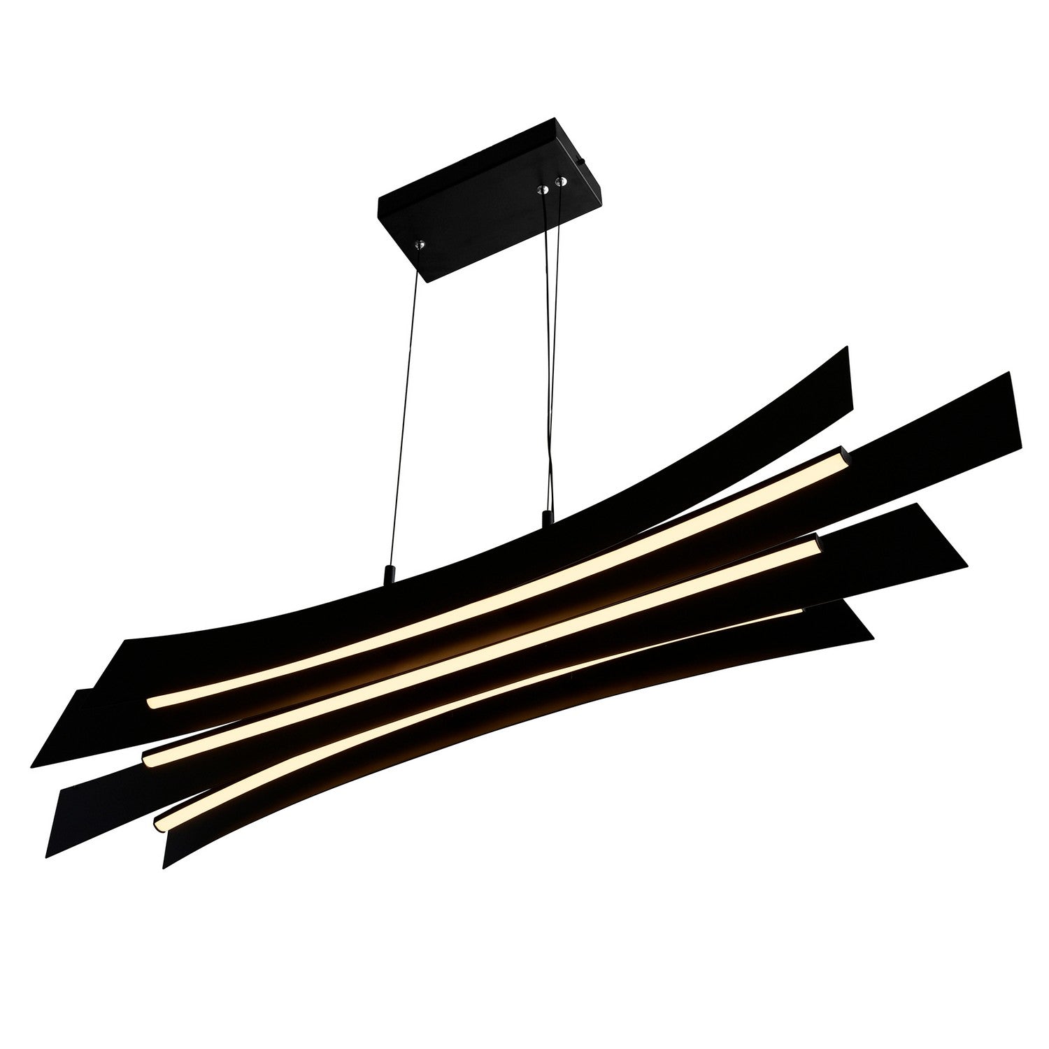 CWI Lighting - 1698P50-101 - LED Chandelier - Candora - Black