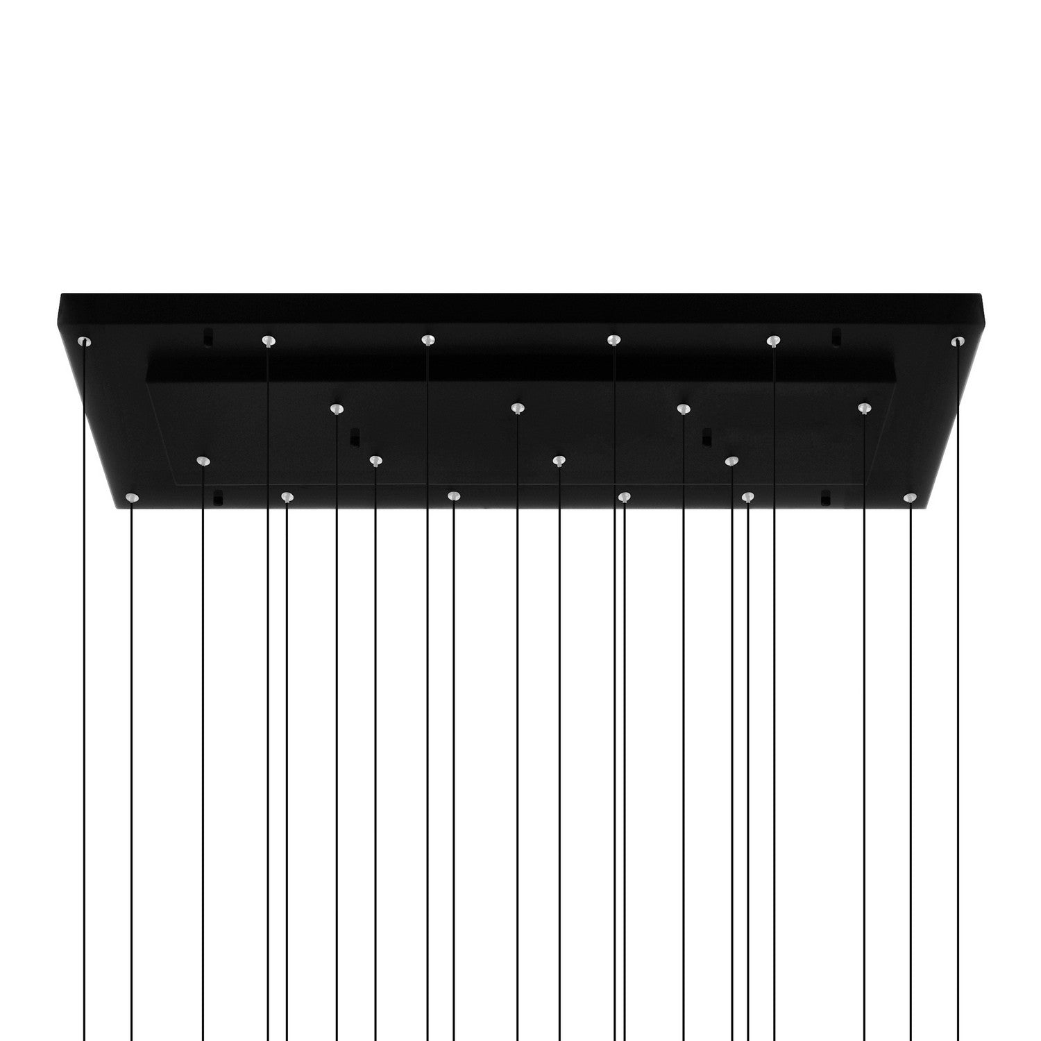 CWI Lighting - 1588P48-10-101 - LED Chandelier - Stagger - Black