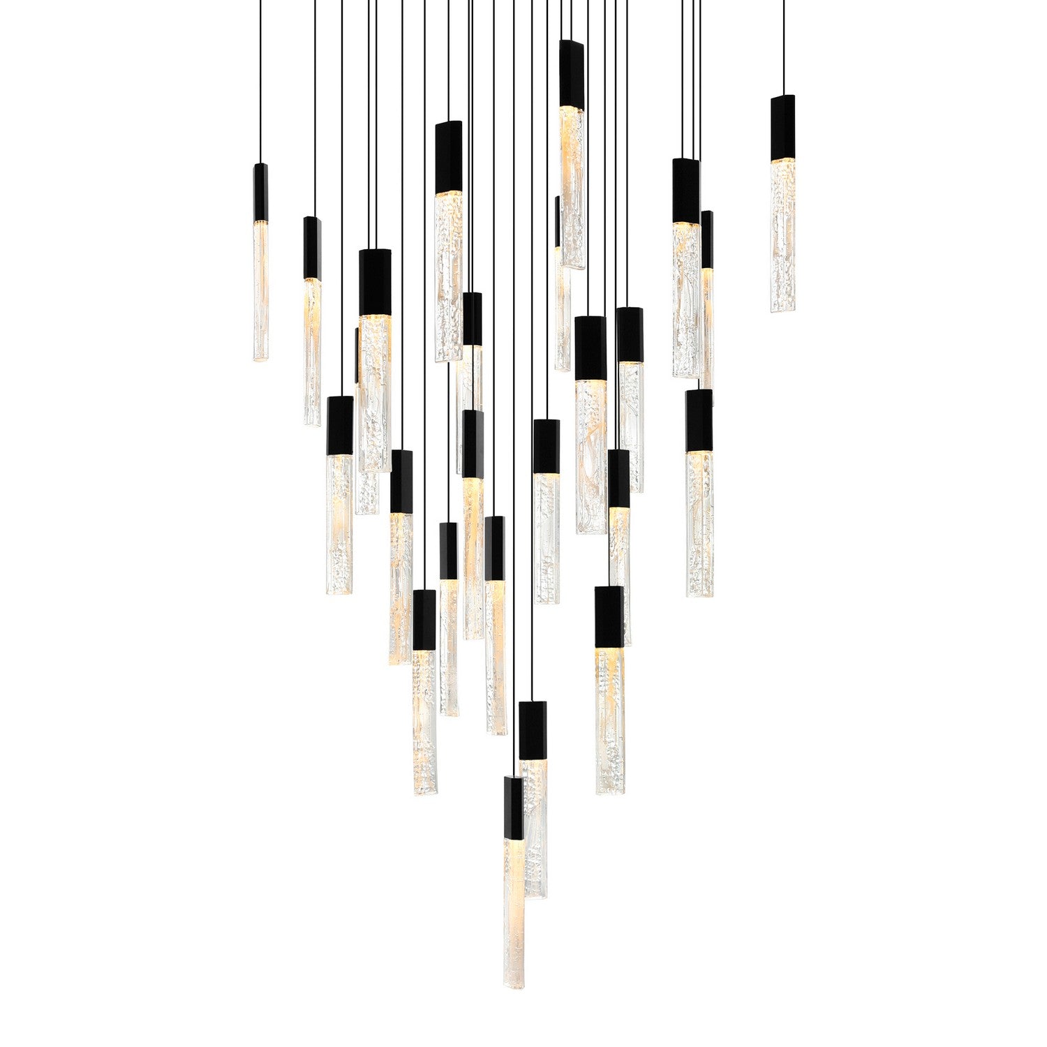 CWI Lighting - 1589P28-25-101 - LED Chandelier - Greta - Black