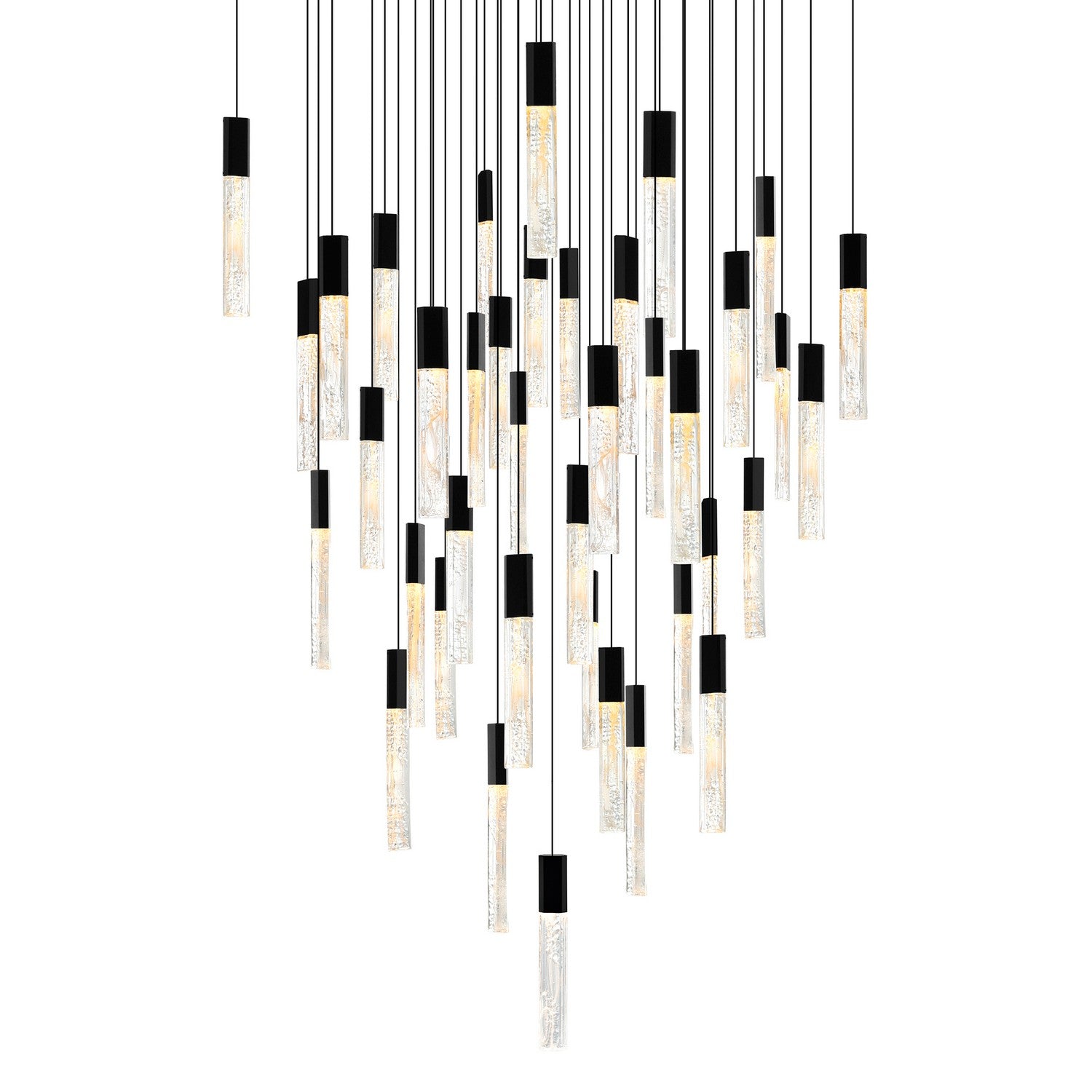 CWI Lighting - 1589P36-41-101 - LED Chandelier - Greta - Black