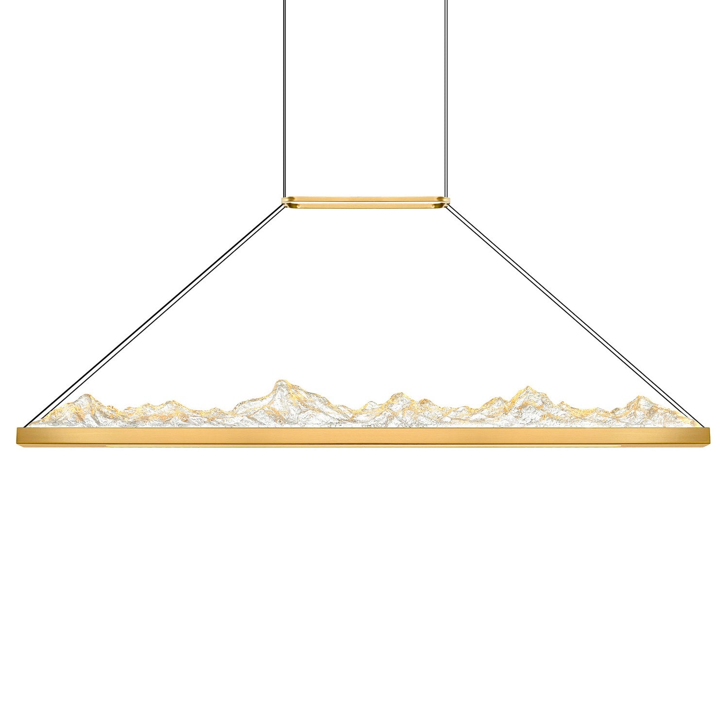 CWI Lighting - 1601P48-624 - LED Chandelier - Himalayas - Brass