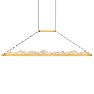 CWI Lighting - 1601P62-624 - LED Chandelier - Himalayas - Brass