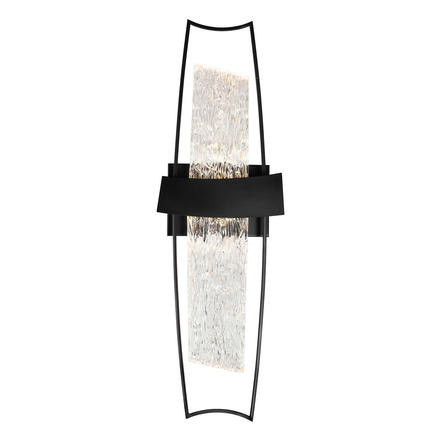 CWI Lighting - 1246W8-101 - LED Wall Sconce - Guadiana - Black