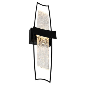 CWI Lighting - 1246W8-101 - LED Wall Sconce - Guadiana - Black