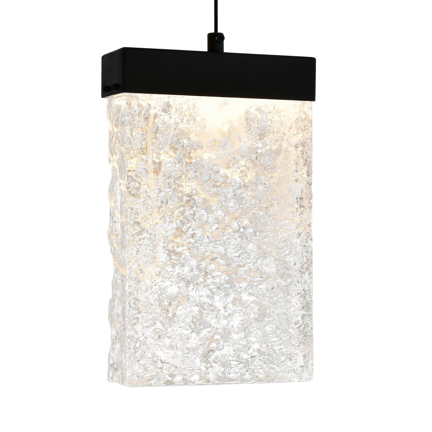 CWI Lighting - 1587P6-1-101 - LED Mini Pendant - Lava - Black