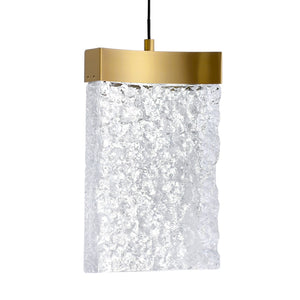 CWI Lighting - 1587P6-1-624 - LED Mini Pendant - Lava - Brass