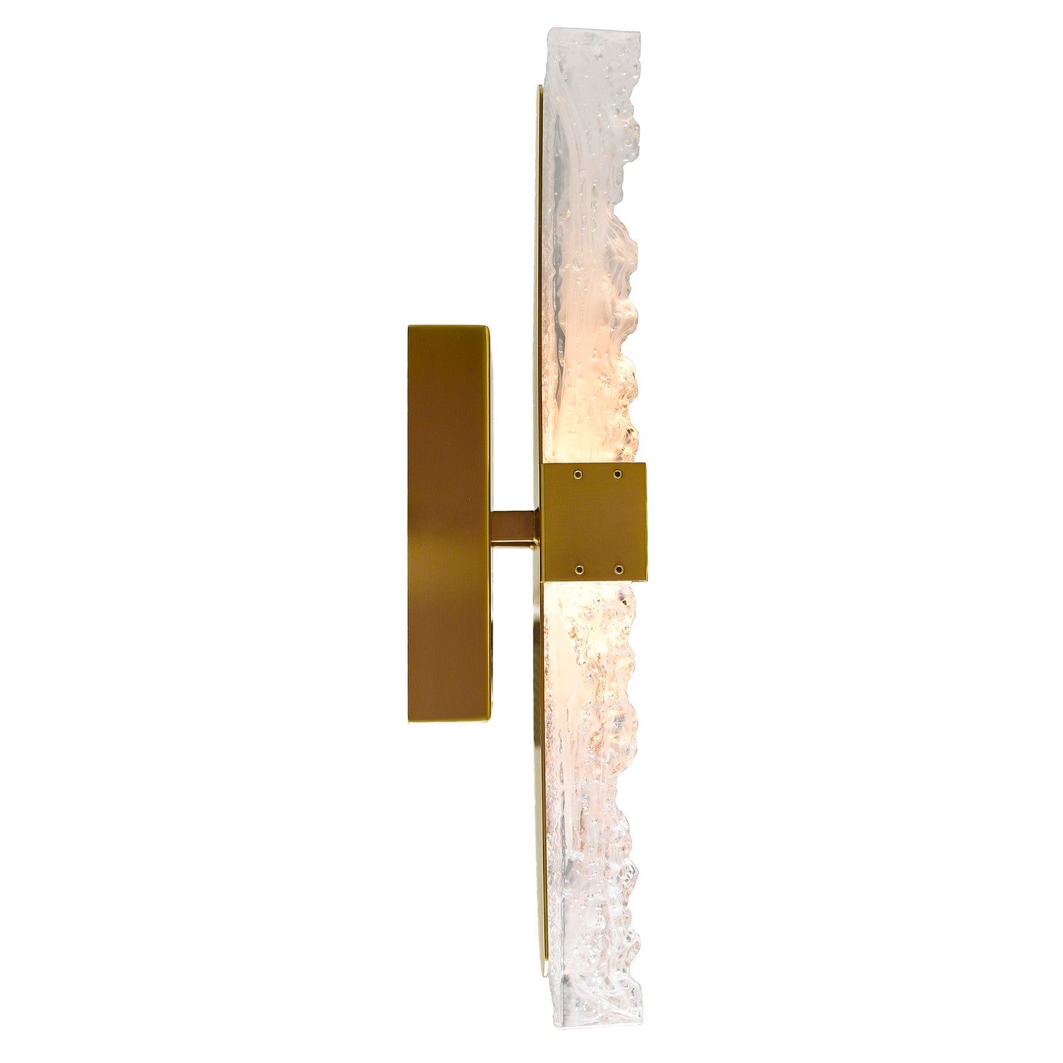 CWI Lighting - 1587W20-2-624 - LED Wall Sconce - Lava - Brass