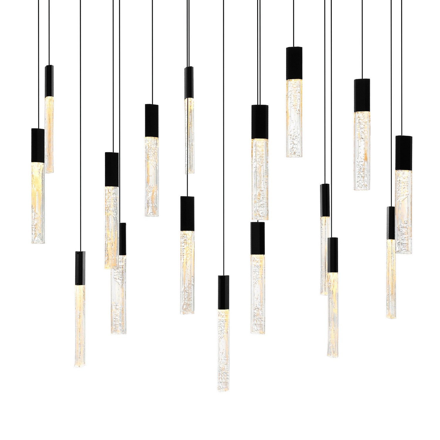 CWI Lighting - 1589P48-17-101-RC - LED Chandelier - Greta - Black