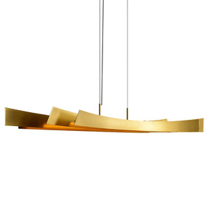 CWI Lighting - 1698P72-624 - LED Chandelier - Candora - Brass