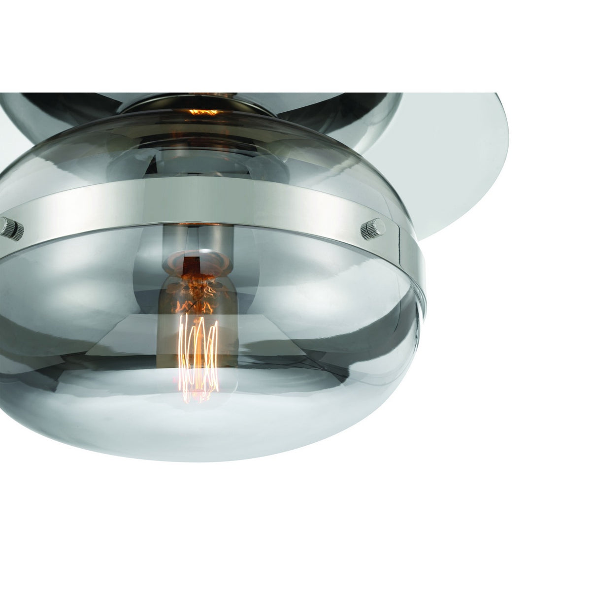 Eurofase - 37086-024 - NOTTINGHAM-FM-10IN-PN-SK - NOTTINGHAM - Polished Nickel