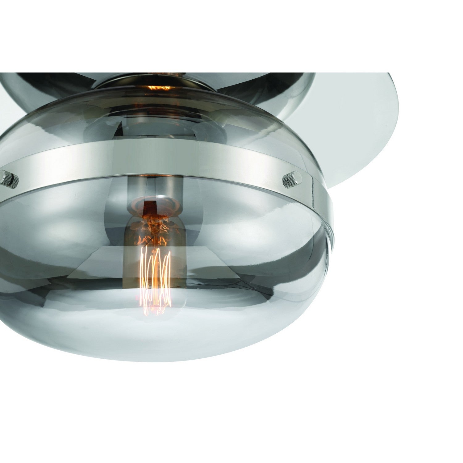 Eurofase - 37086-024 - NOTTINGHAM-FM-10IN-PN-SK - NOTTINGHAM - Polished Nickel